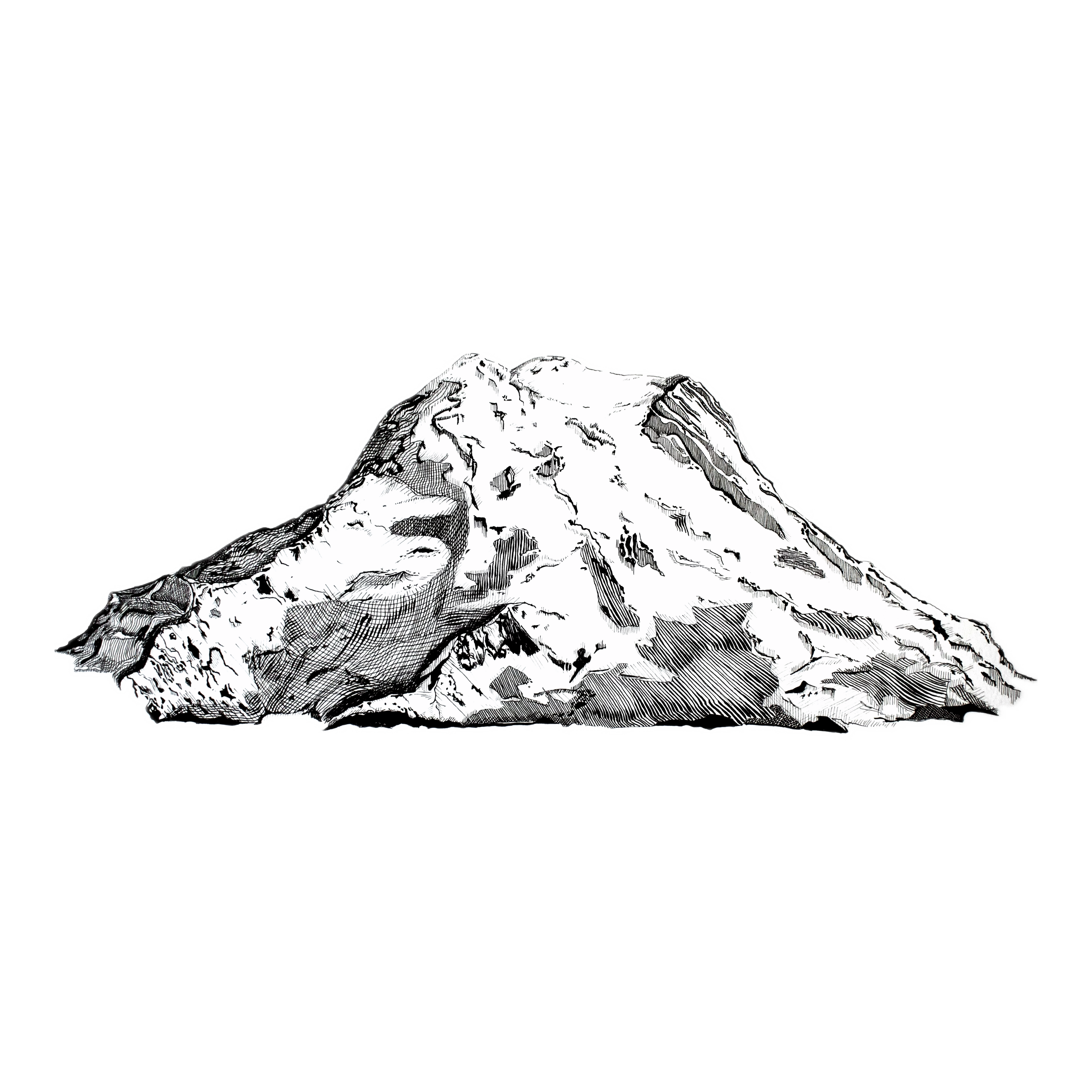 Mount Rainer Fine Art Print