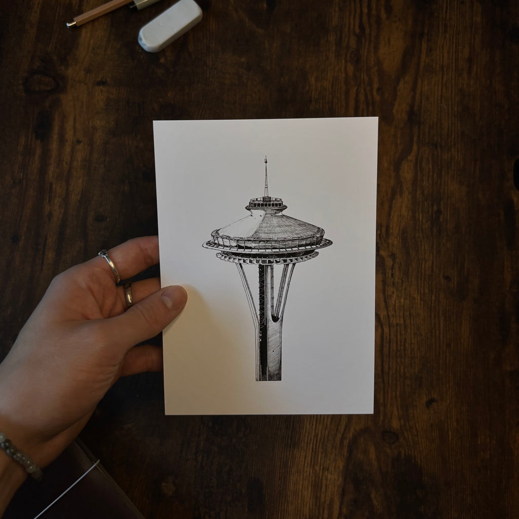 Space Needle Fine Art Print