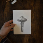 Space Needle Fine Art Print