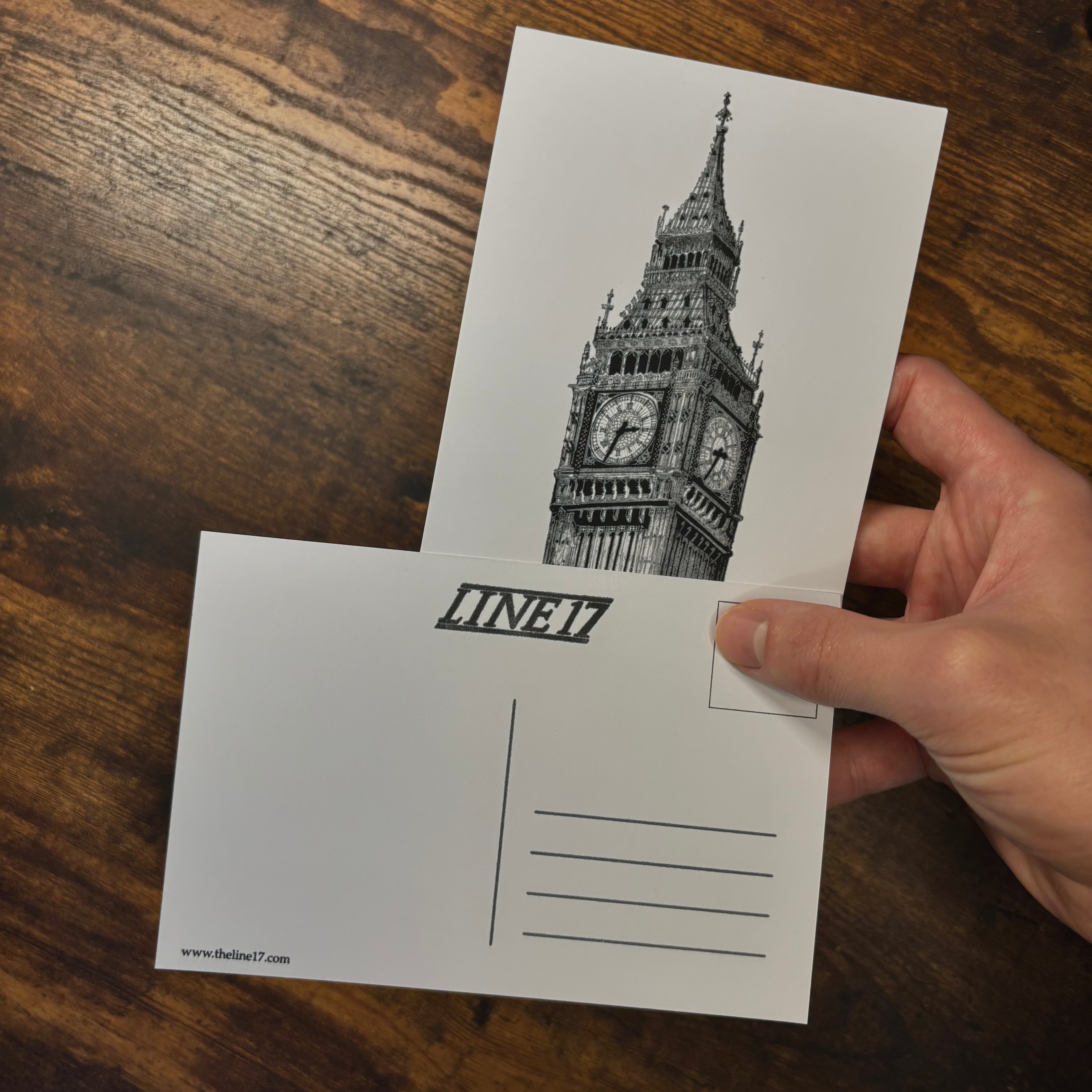LINE 17 Postcard Collection - Set of 10
